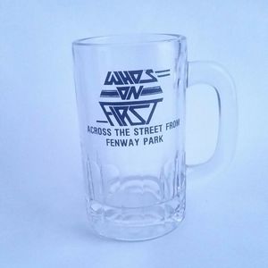 Vintage Beer Mug Whos on First Fenway Park Boston